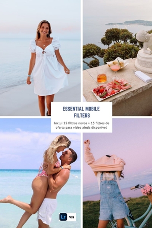 ESSENTIAL MOBILE FILTERS (50% de desconto + 15 de oferta ainda disponível)! 