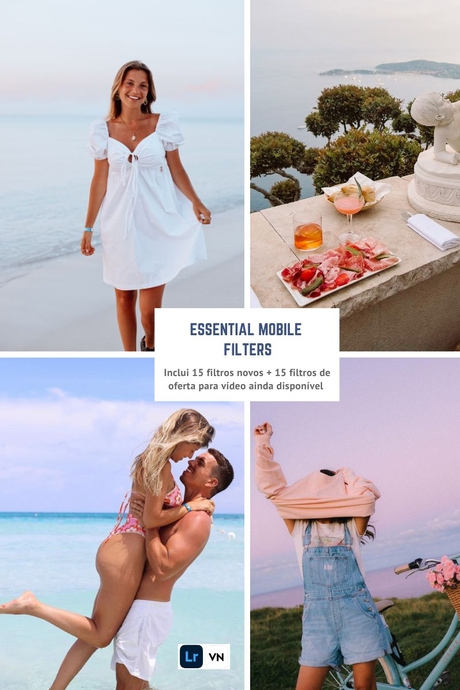 ESSENTIAL MOBILE FILTERS (50% de desconto + 15 de oferta ainda disponível)! 