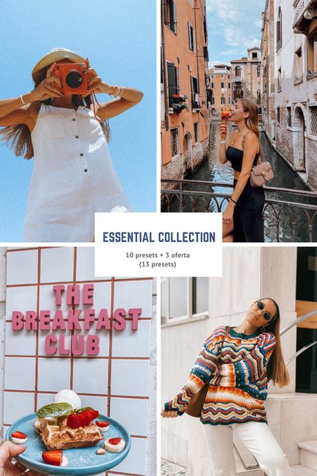 ESSENTIAL COLLECTION (50% off + 3 presets gratuitos)
