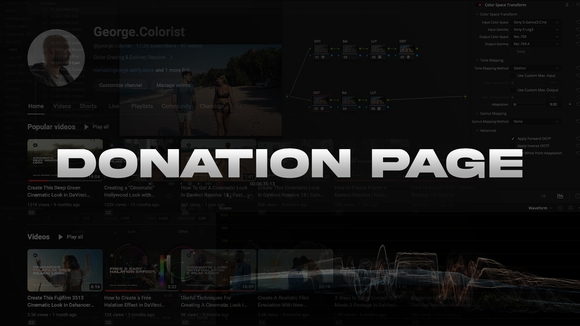 Donation Page