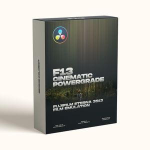 F13 Cinematic PowerGrade | Fujifilm 3513 Film Emulation