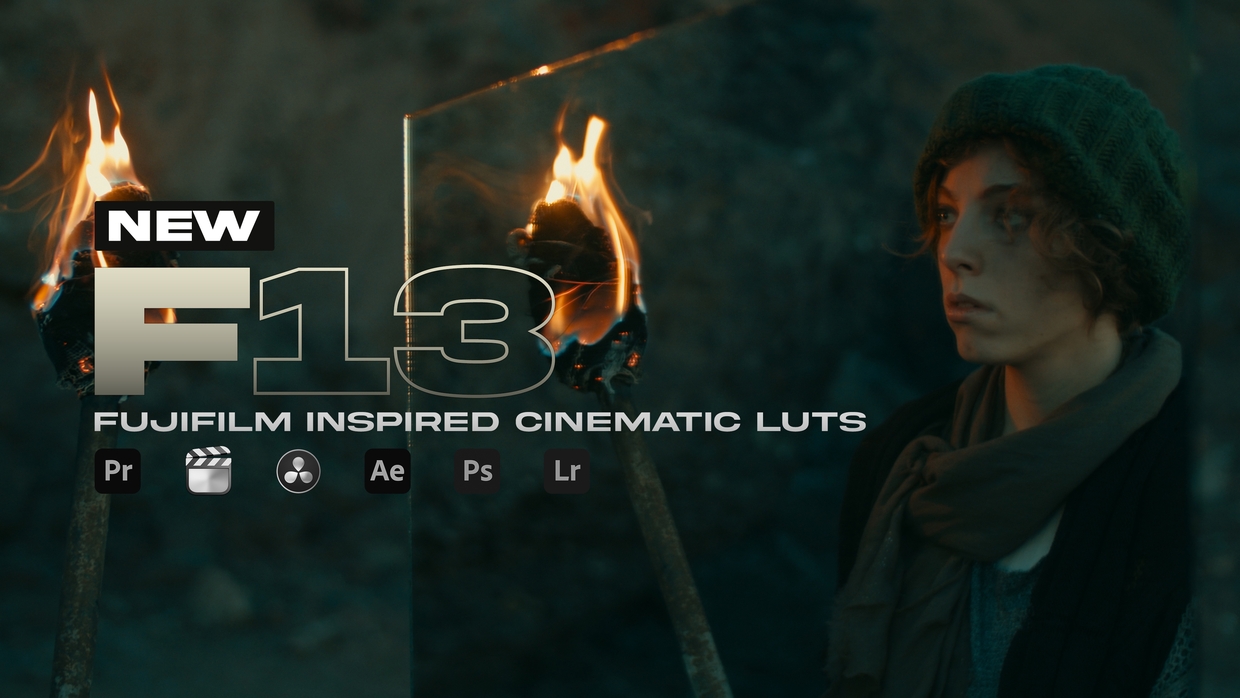 F13 LUTs | Fujifilm 3513 Inspired Cinematic LUTs