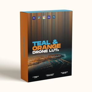 Teal &amp; Orange Drone LUTs