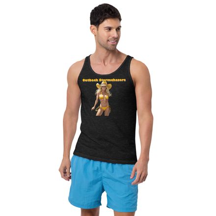 Bears Cage Singlet by Outback Stormchasers