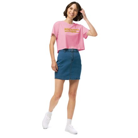 I Love Grandma Crop Top by Outback Stormchasers