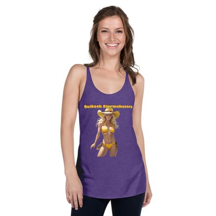 Ladies Chase Singlet by Outback Stormchasers