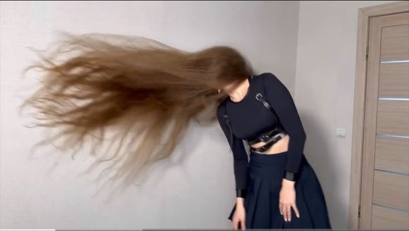 Crazy hair shaking 19.16 min