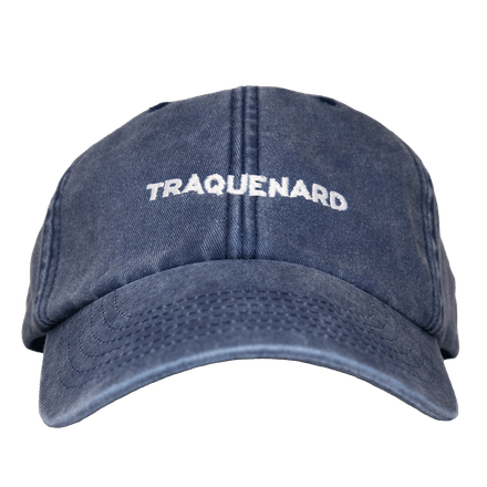 CASQUETTE TRAQUENARD DÉLAVÉE BLEU