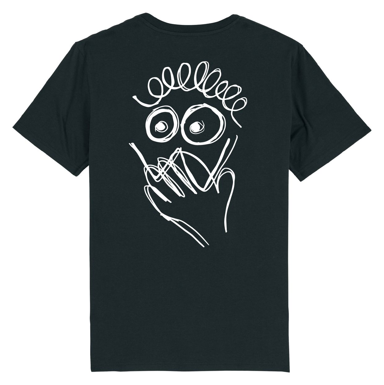 T-shirt Dégradé Gribouillis Desigual - Col Rond 100% Coton Better Cotton