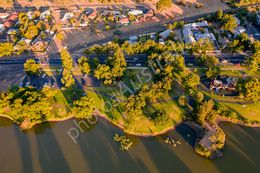 Lake Weeroona shoreline, Bendigo, Victoria