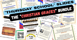 "Christian Graces" Bundle of Impact Slides from Thursday School