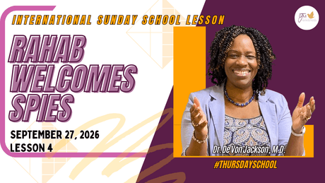 "Rahab Welcomes Spies Thursday School Bible Slides 9-27-26"
