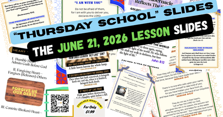 "Jonathan and David, Resolute Friends" Impact Slides for Thursday School 6-21-26