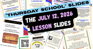 "Simon Peter, the Restored Disciple" Thursday School Impact Slides 7-12-26