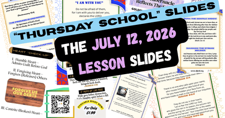"Simon Peter, the Restored Disciple" Thursday School Impact Slides 7-12-26