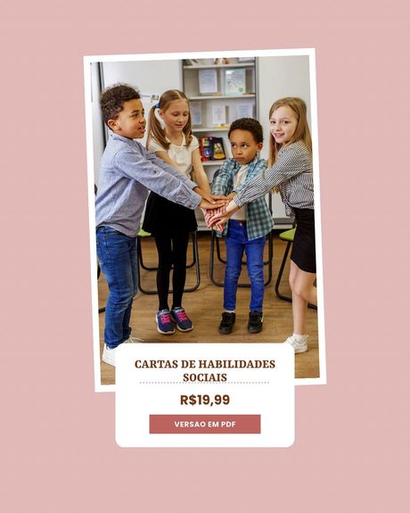 Cartinhas de Habilidades Sociais 