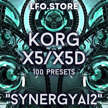 KAV Korg X5 “SynergyAi2” Soundbank 100 Presets