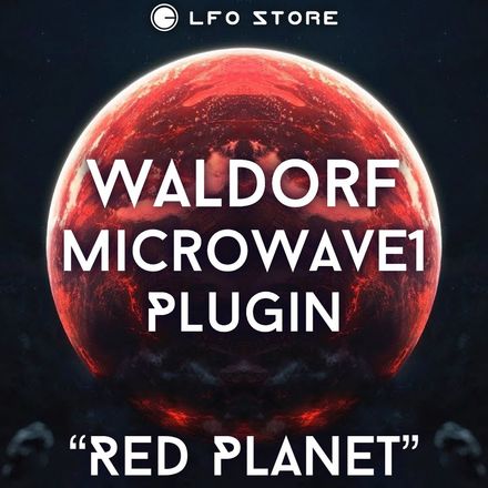KAV Waldorf Microwave 1 Plugin " Red Planet" Soundbank 50 patches