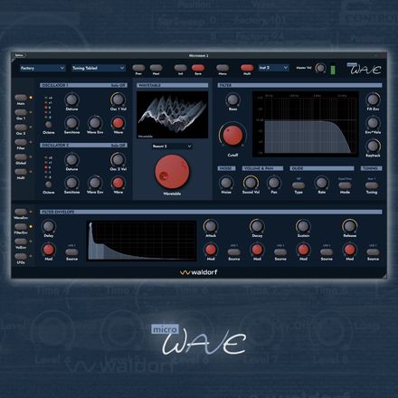 Waldorf Microwave 1 Plugin " Red Planet" Soundbank 50 patches