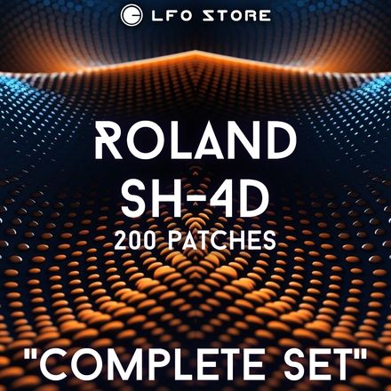 KAV Roland SH-4d "Complete Set" Soundbank 200 patches