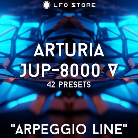 KAV Arturia Jup-8000 V &quot;Arpeggio Line&quot; Soundbank  42 presets