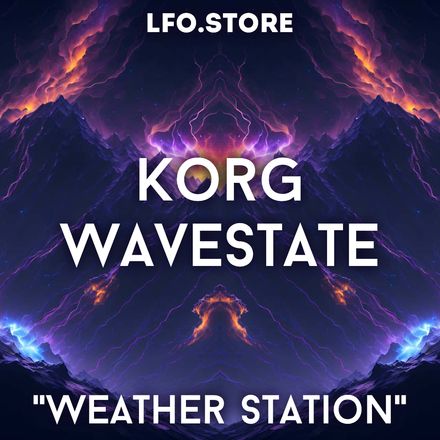 KAV Korg Wavestate &quot;Weather Station&quot; sound pack
