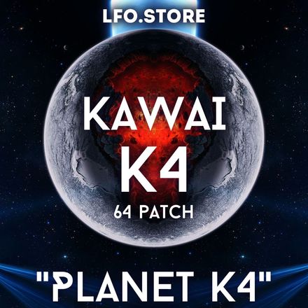 KAV Kawai K4 &quot;Planet K4&quot; Soundbank 64 patches
