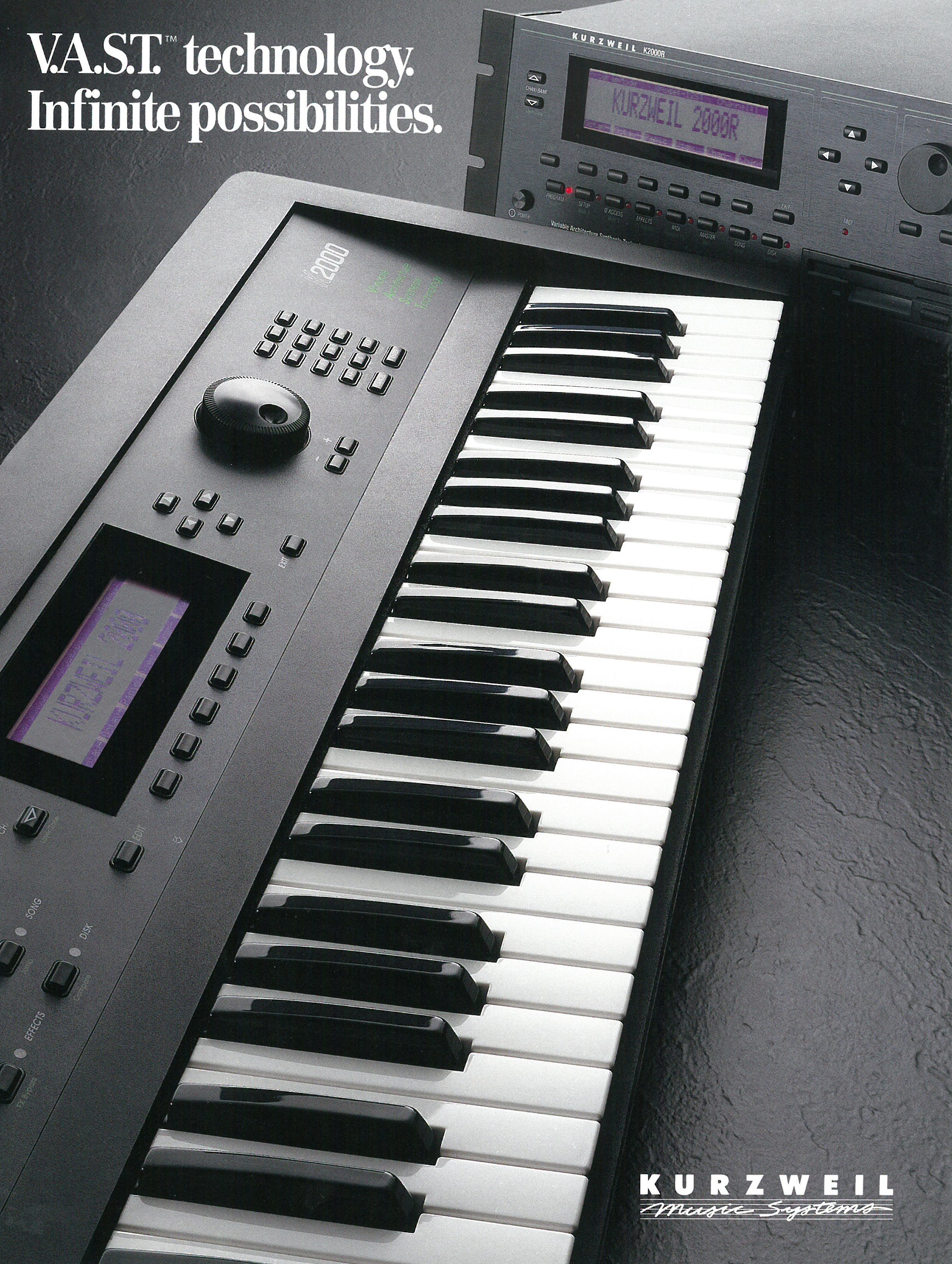 鍵盤楽器 Kurzweil K2000 Kurzweil K2000 | Vintage Synth Explorer