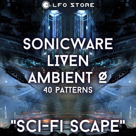 KAV Sonicware LIVEN Ambient Ø  &quot;Sci-Fi Scape&quot; Soundbank  40 patterns