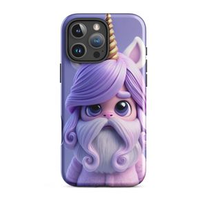Grumpycorn the Wise – Elder Unicorn Phone Case