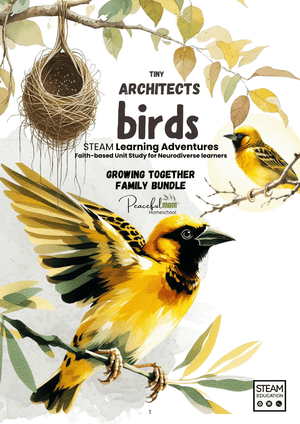 Tiny Architects: Birds_✨ The Growing Together Family Bundle ✨ — 3 Levels for $30 (Includes 3 UNITS)