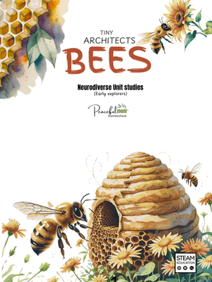 Tiny Architects: BEES - (Ages 5-7 Available now!!! &amp; Growing Adventurers coming Jan 2026)