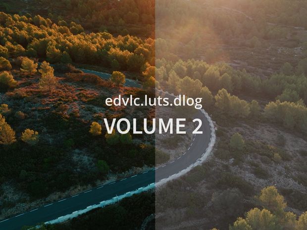 Dji D-LOG EDVLC Cinematic LUTs VOL 2