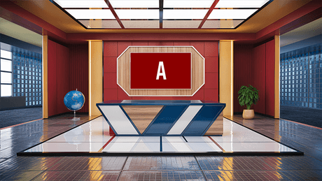vMix 3D Virtual Set - News 04
