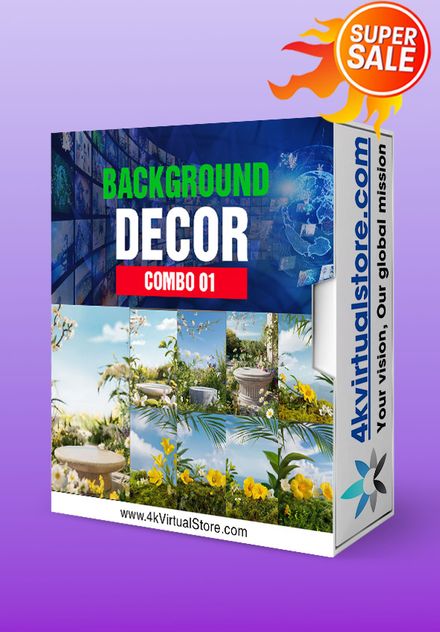 COMBO 01 - BACKGROUND DECOR 4K