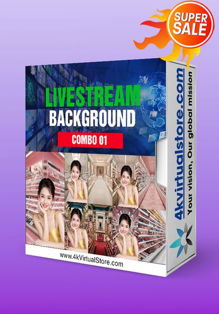 COMBO 01 - LIVESTREAM BACKGROUND 4K