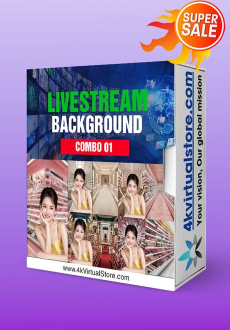 COMBO 01 - LIVESTREAM BACKGROUND 4K