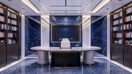 3D Virtual Set - Boss Office BK 05