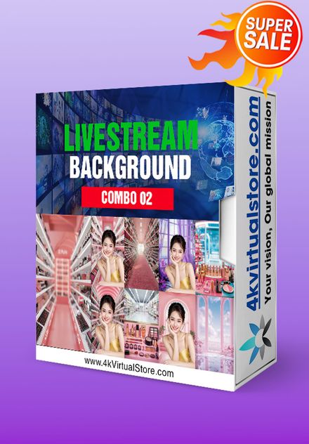 COMBO 02 - LIVESTREAM BACKGROUND 4K