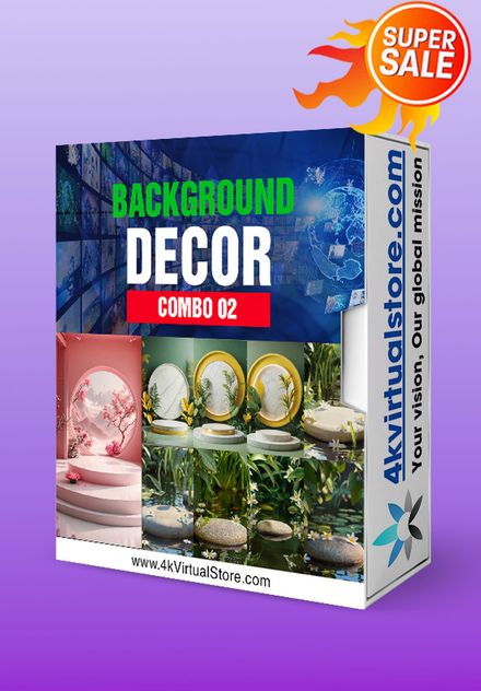 COMBO 02 - BACKGROUND DECOR 4K