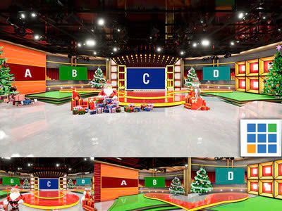 vMix 3D Virtual Set - 4K Christmas 20