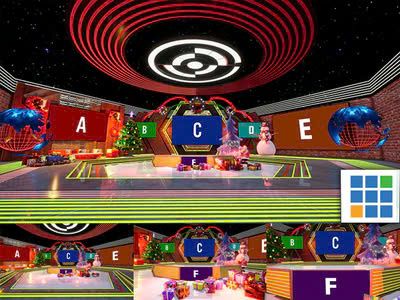 vMix 3D Virtual Set - 4K Christmas 18