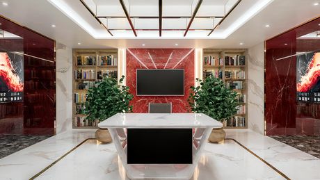 3D Virtual Set - Boss Office BK 10