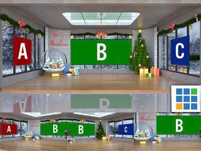 vMix 3D Virtual Set - 4K Christmas 01
