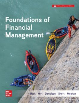 solution manual Foundations of Financial Management Block Hirt Danielsen Short Meehan 13th canadian