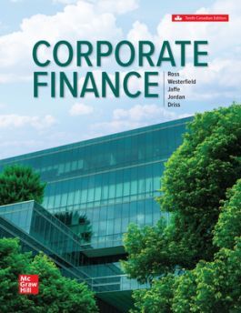  solution manual Corporate Finance Ross Westerfield Jaffe Jordan Driss 10th canadian edition  