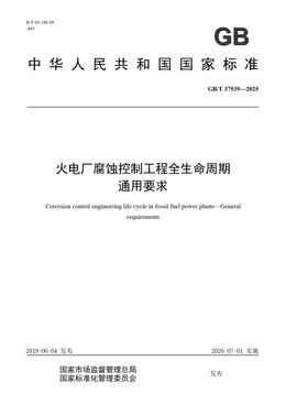 Chinese Standard: GB/T 37539-2025