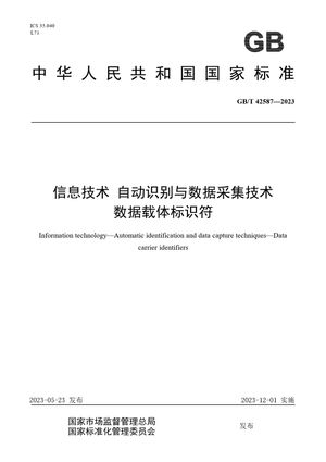 Chinese Standard: GB/T 42587-2023