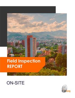 Filed Inspection Report - Onsite Intention