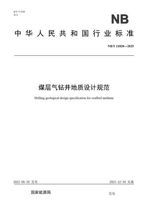 Chinese Standard: NB/T 11820-2025